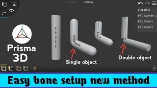 Unbelievable Bone Setup Trick to Animate Objects in Prisma 3D: Bone Setup Secrets Revealed!