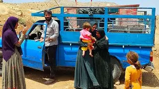 In the Footsteps of Resilience: Nilofar and Little Diana's Nomadic Journey 🏕