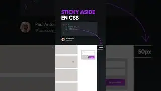 Sticky aside en CSS