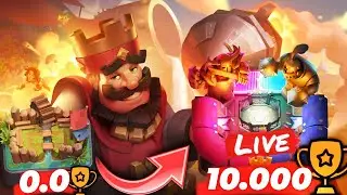 Grinding to 10,000 Trophies! 🏆 New Trophy Road Full Push 