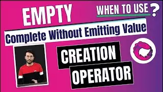26. RXJS - The EMPTY operator - Completes an Observable without emitting value | (Hindi)