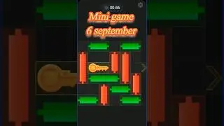 Hamster kombat daily game 6 sep hamster kombat daily key master key today hamster key redeem code