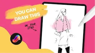 Satisfying Inking | Digital Art | How to Lineart with Procreate | Tools for Procreate