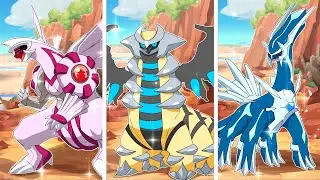 How to Get SHINY Dialga, Palkia & Giratina in Pokemon Scarlet Violet!