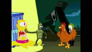 M U G E N Simpson Futurama padre de familia