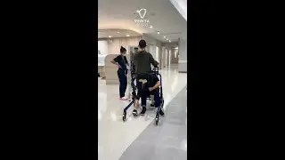 Taking a walk again after spinal cord injury!