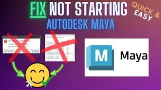 Autodesk Maya Not Starting? How to Fix Launch Issues, Black Screen, Failed Startup – Full Tutorial