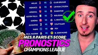 MON PRONOSTIC PARIS SG - PSV EINDHOVEN ( + 9 score exact Ligue des champions )