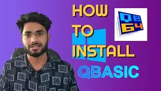 How To Install Qbasic For All Version of Windows |Qbasic Tutorial 2 | secondary computer programming
