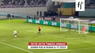 Detik-detik Timnas Jerman Juara Piala Dunia U-17 2023 di Stadion Manahan Solo