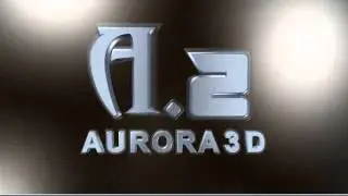Aurora 3D Movie Title Animation, 3D Intro Animation.