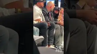 Eminem, Mike Tyson, Mr. Porter & Paul Enjoy Crawford vs Madrimov Fight Together From Front Row Seats