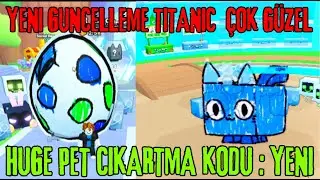 YENI GUNCELLEME EGG ACTIMM  TİTANİC PET COK GÜZELLL /HUGE PET CIKARAN SPİN KODU VERİYORUMMM