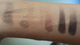 Палетка теней Nars Suede: свотчи и отзыв