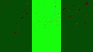 Confetti Celebration | 4K Green Screen Party Effects for Edits & Events (No Copyright) 