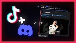 How to get TikTok Notifications on Discord!