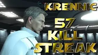 STAR WARS Battlefront - 57 Kill Streak With The New Villain Director Krennic!!
