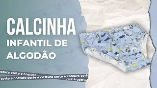 How to sew cotton children's panties using only a domestic sewing machine?