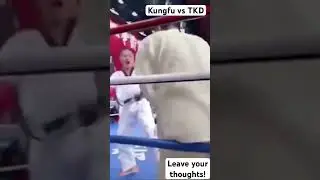Kungfu Master Says He’ll Eyepoke TKD Black Belt #shorts
