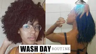WASH DAY ROUTINE l @jec0sta