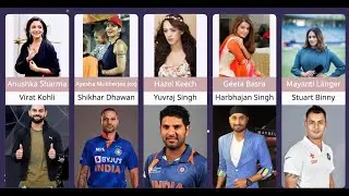 Indian cricketers and their Wives