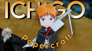Ichigo Kurosaki • Papercraft • Bleach
