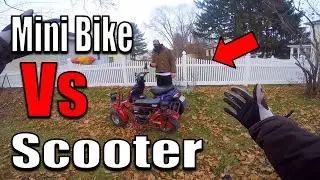 Mini Bike Vs Scooter
