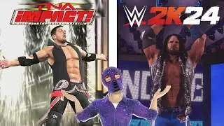Evolution of AJ Styles in Wrestling Games