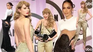 Taylor Swift, Anitta At American Music Award 2022 Red Carpet