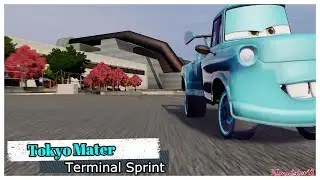 Cars 2 The Video Game | Tokyo Mater - Battle Race (Skate Jack) | Terminal Sprint