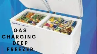 Deep Freezer gas charging 134a Full Video HD