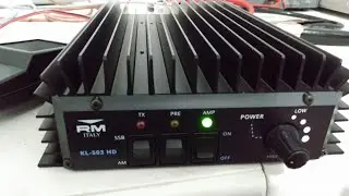 RM Italy KL 503 HD, Complete Review, Output test pre amp, mobile linear amplifier