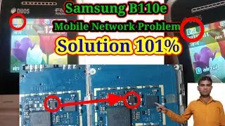 Samsung Keypad Mobile ||B110e Network Problem Solution samsung network ic problem solution