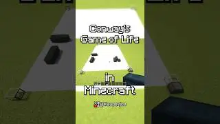 I made Conway's Game of Life in Minecraft with some... interesting results!