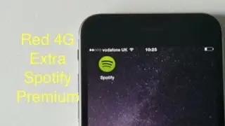 iPhone 6 Red 4G Extras Spotify