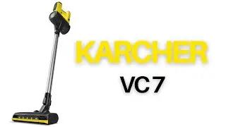 KARCHER VC 7 Şarjlı Süpürge / ASMR kutu açılışı