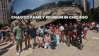 CHAOTIC FAMILY REUNION IN CHICAGO VLOG