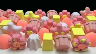ASMR bright crunchy baking soda