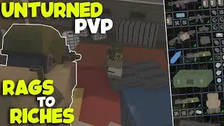 From Nothing To MOST STACKED - Unturned NEW Arid Survival PvP (Movie)