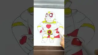 How to draw Brawl Stars | El Corazón | skin El Primo | Picolor Shorts
