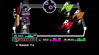 Deltarune Chapter 2 - All Stars Challenge Pacifist in 13 turns