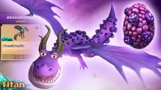 ABOMIBUMBLE - Max Level 175 — New and First Ever Hybrid Dragon Showcase | Dragons: Rise of Berk