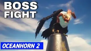 How To Defeat CHORA TUYK (BOSS FIGHT) FIREBIRD Oceanhorn 2 (60 FPS)