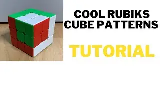 Cool patterns you can make on a RUBIK’S cube (Tutorial)