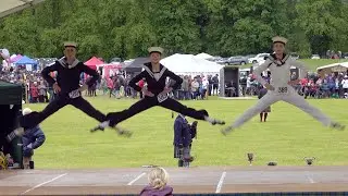 Sailor's Hornpipe Highland Dance competition during 2022 Atholl Gathering Highland Games in Scotland