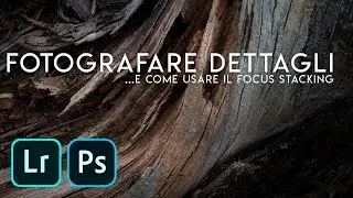 FOCUS STACKING in scene di PICCOLI DETTAGLI | Tutorial dallo scatto alla post-produzione | VLOG