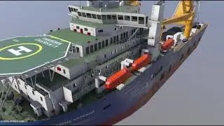 Akademik Ship Model 3D