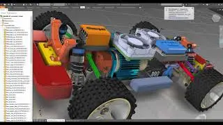 3D Printable RC car in Autodesk Inventor by anton890304