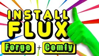 Flux - How To Install And Use Flux Forge And ComfyUI (Nf4 Fp8 Schnell F16 Dev Explained)