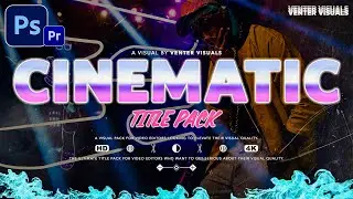 TEXT EFFECTS for CINEMATIC VISUALS | Photoshop 2025 (Tutorial)